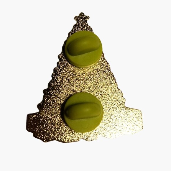 Christmas Tree Enamel Pin Lapel Badge Holiday Jewelry Pinback - Picture 7 of 7